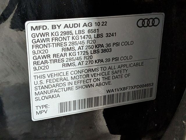 2023 Audi Q7 55 Prestige quattro