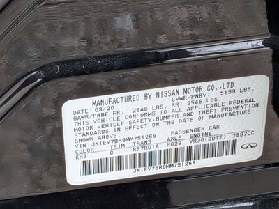 2021 INFINITI Q50 3.0t LUXE