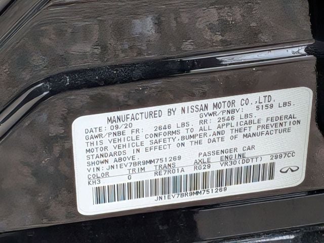 2021 INFINITI Q50 3.0t LUXE