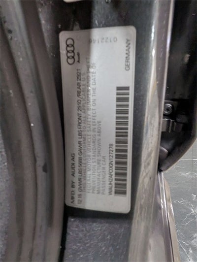 2016 Audi S6 4.0T Prestige quattro