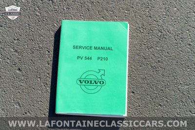 1958 Volvo 2dr Sedan Base