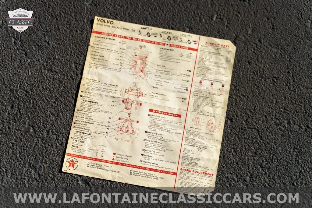 1958 Volvo 2dr Sedan Base