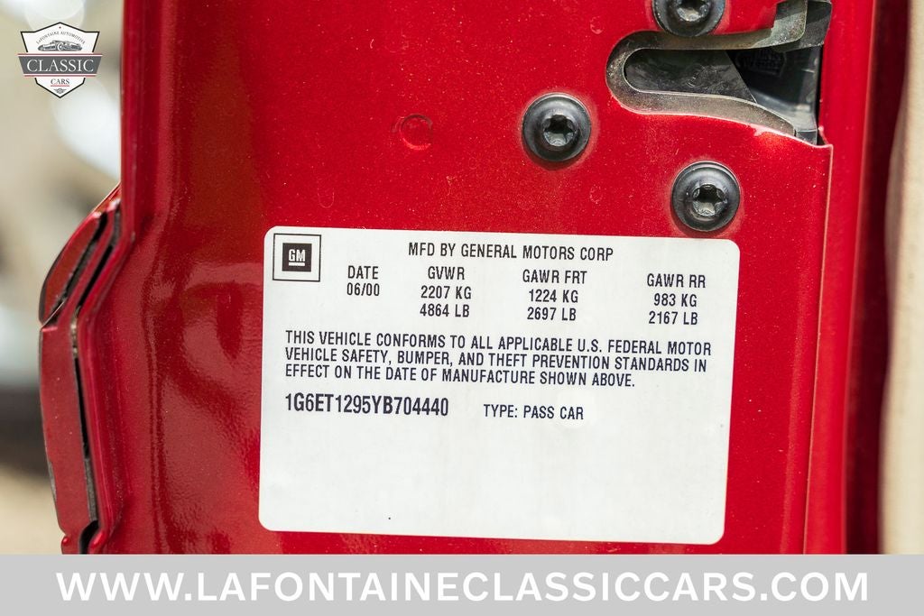 2000 Cadillac Eldorado ETC