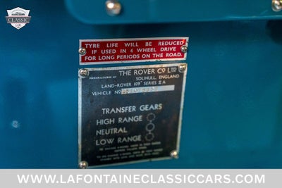 1963 Land Rover Series 109 Base