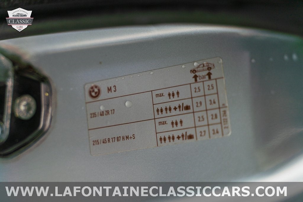 1994 BMW M3 2dr Coupe Base