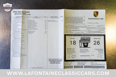 2002 Porsche 911 Carrera Carrera