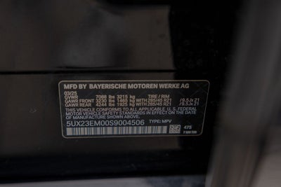 2025 BMW X7 xDrive40i