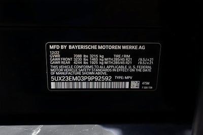 2023 BMW X7 xDrive40i