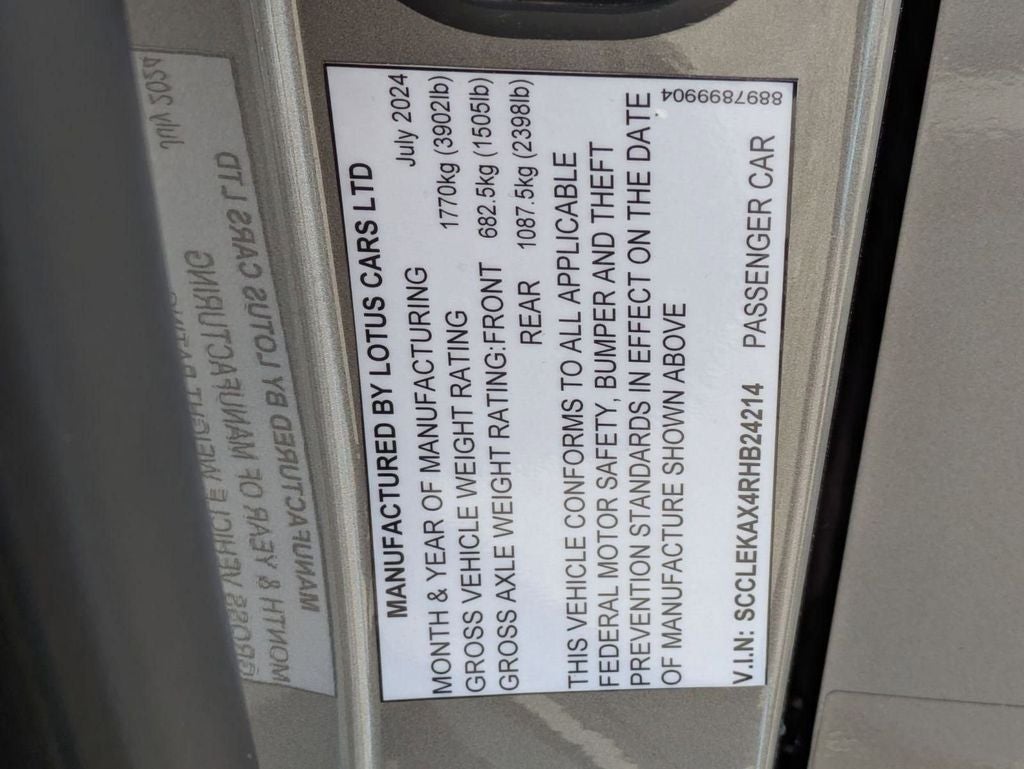 2024 Lotus Emira First Edition