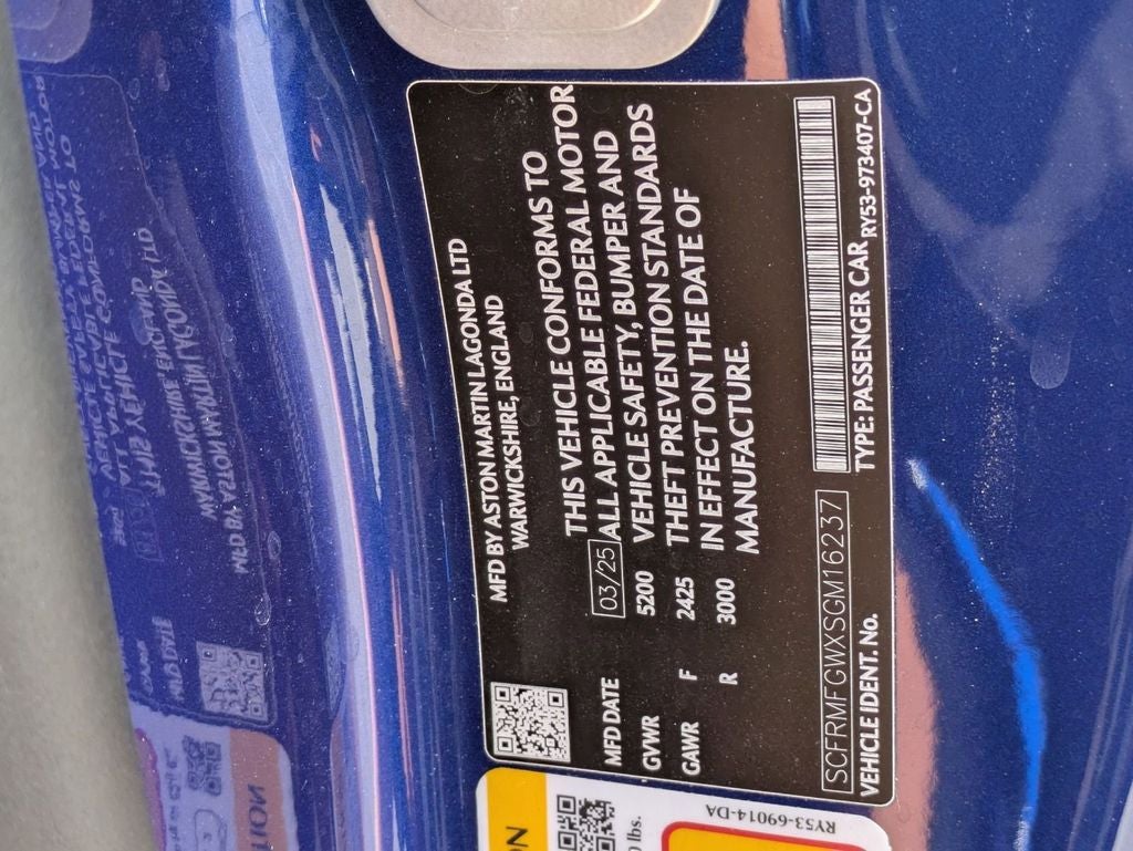2025 Aston Martin DB12 Volante