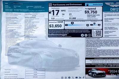 2026 Aston Martin DB12 S