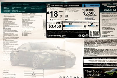2026 Aston Martin Vantage Base