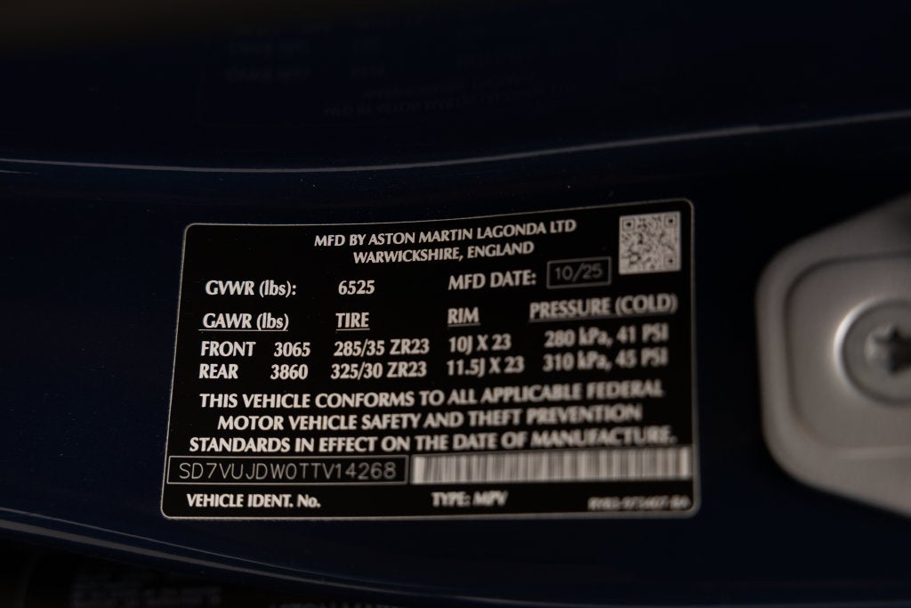 2026 Aston Martin DBX 707