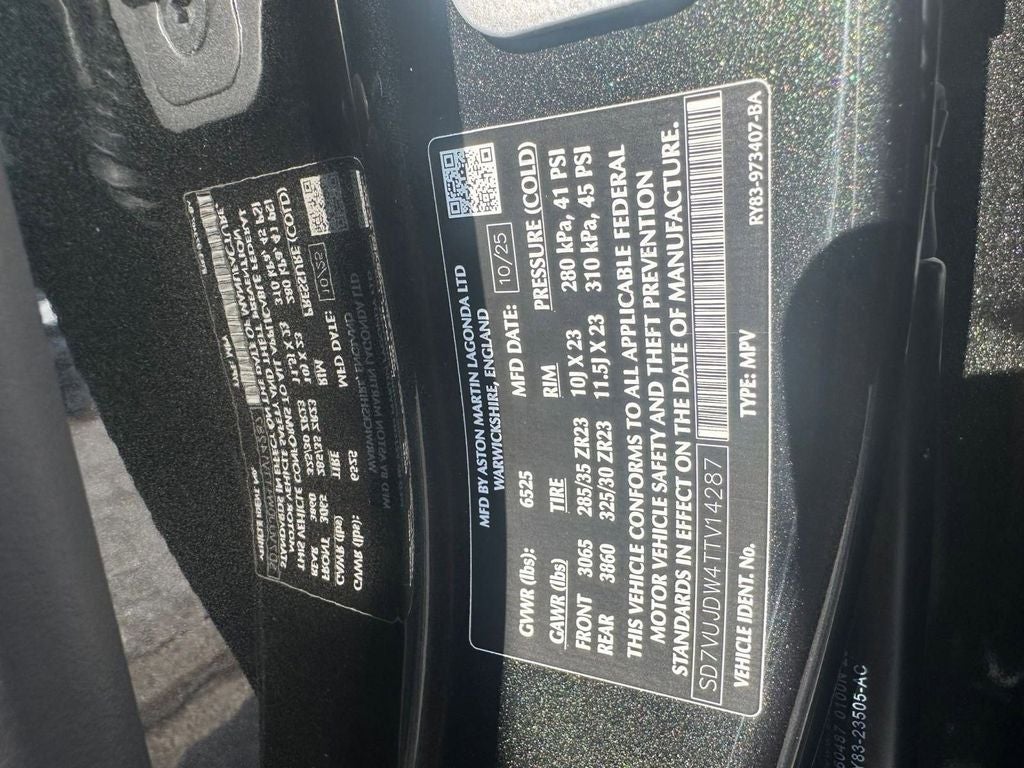2026 Aston Martin DBX 707