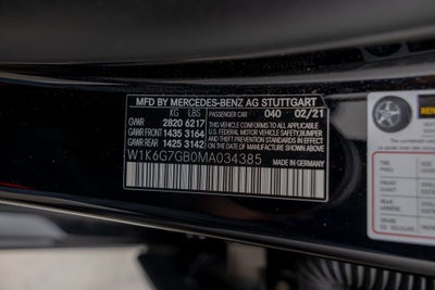 2021 Mercedes-Benz S-Class S 580 4MATIC®