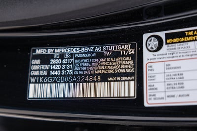 2025 Mercedes-Benz S-Class S 580 4MATIC®