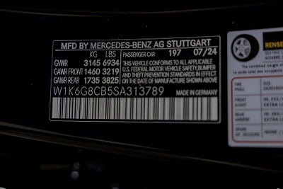 2025 Mercedes-Benz S-Class S 63 E AMG® 4MATIC®