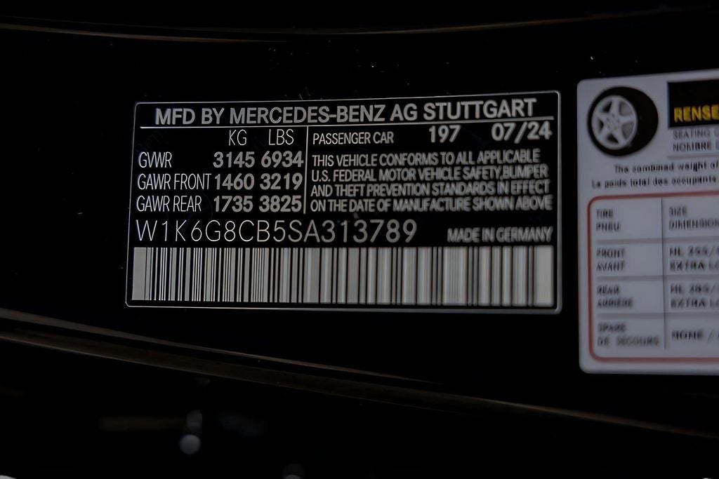 2025 Mercedes-Benz S-Class S 63 E AMG® 4MATIC®