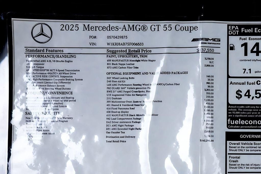 2025 Mercedes-Benz AMG® GT Base 4MATIC®