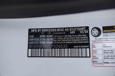 2025 Mercedes-Benz AMG® GT Base 4MATIC®