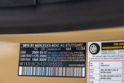 2025 Mercedes-Benz AMG® GT 63 S E Performance 4MATIC®