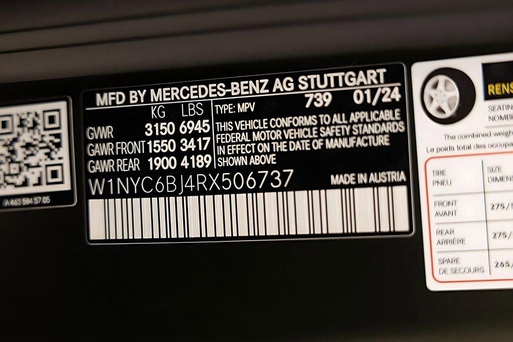 2024 Mercedes-Benz G-Class G 550 4MATIC®