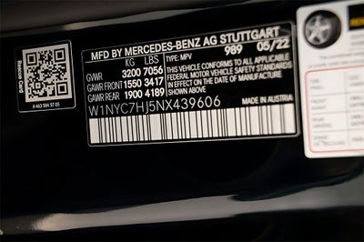 2022 Mercedes-Benz G-Class G 63 AMG® 4MATIC®