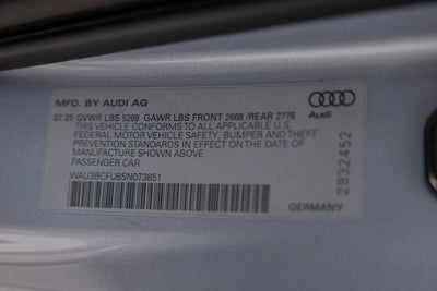 2025 Audi A5 2.0T Prestige quattro