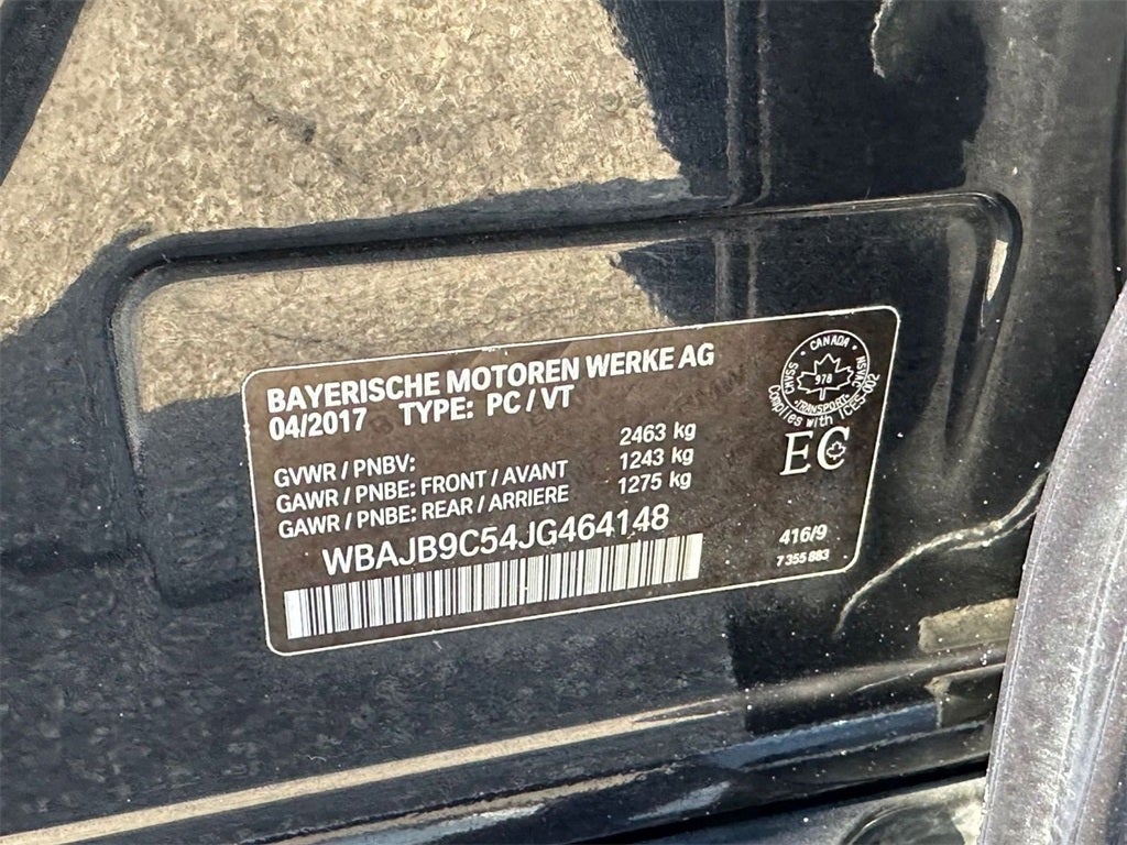 2018 BMW 5 Series M550i xDrive