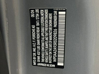 2024 Porsche 911 Carrera