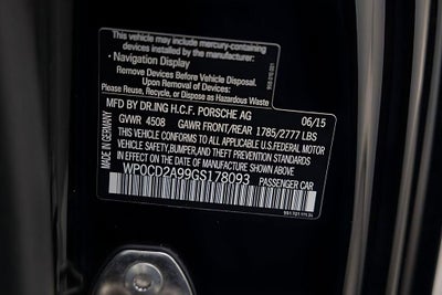 2016 Porsche 911 Turbo S