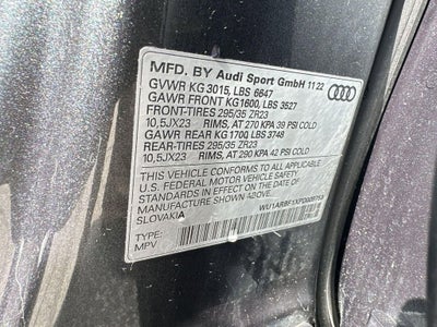 2023 Audi RS Q8 4.0T quattro