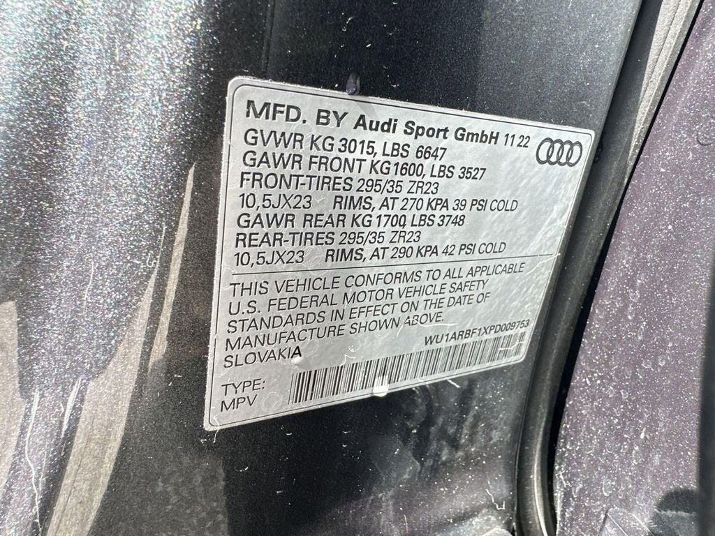 2023 Audi RS Q8 4.0T quattro