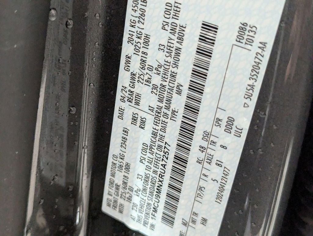 2024 Ford Escape ST-Line