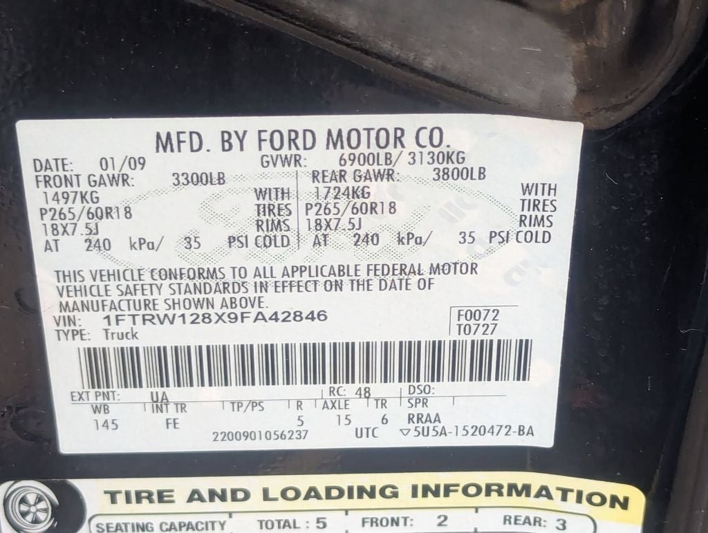 2009 Ford F-150 XL