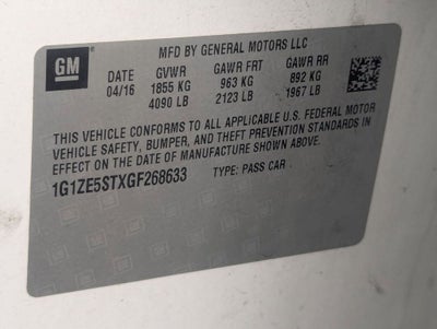 2016 Chevrolet Malibu LT