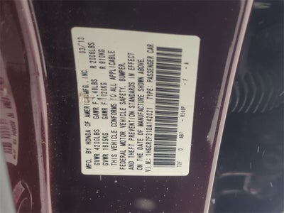 2013 Honda Accord LX