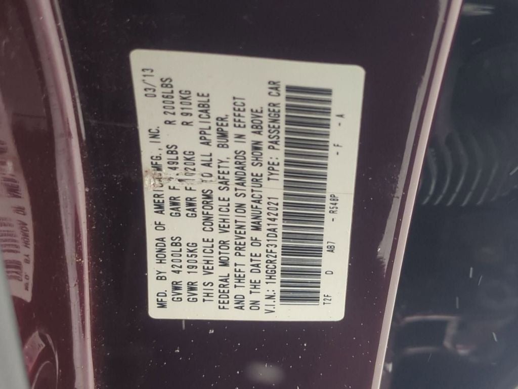 2013 Honda Accord LX