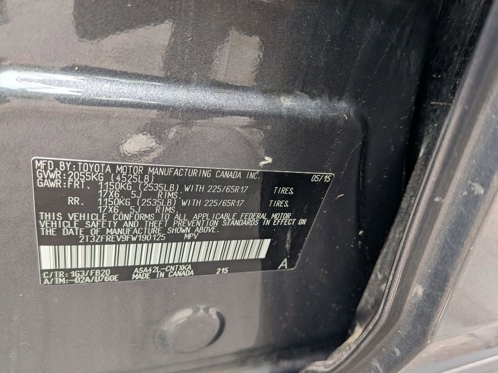 2015 Toyota RAV4 LE