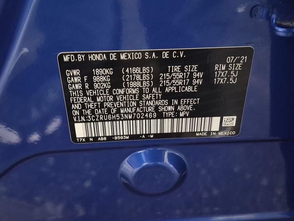 2022 Honda HR-V EX