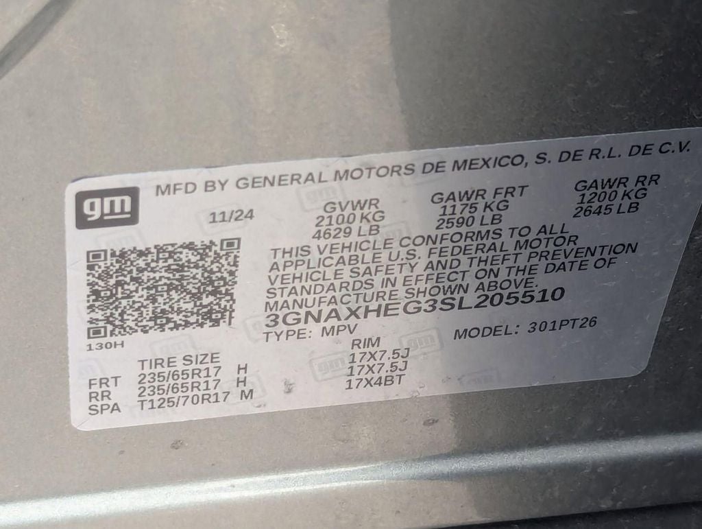 2025 Chevrolet Equinox FWD LT