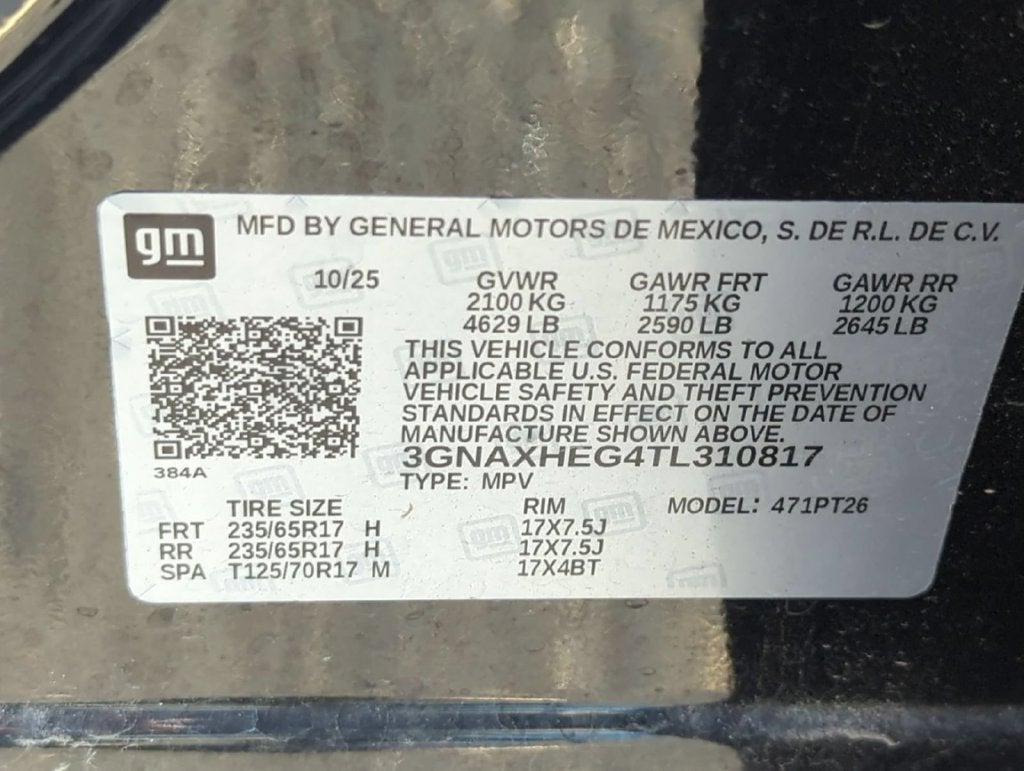 2026 Chevrolet Equinox FWD LT