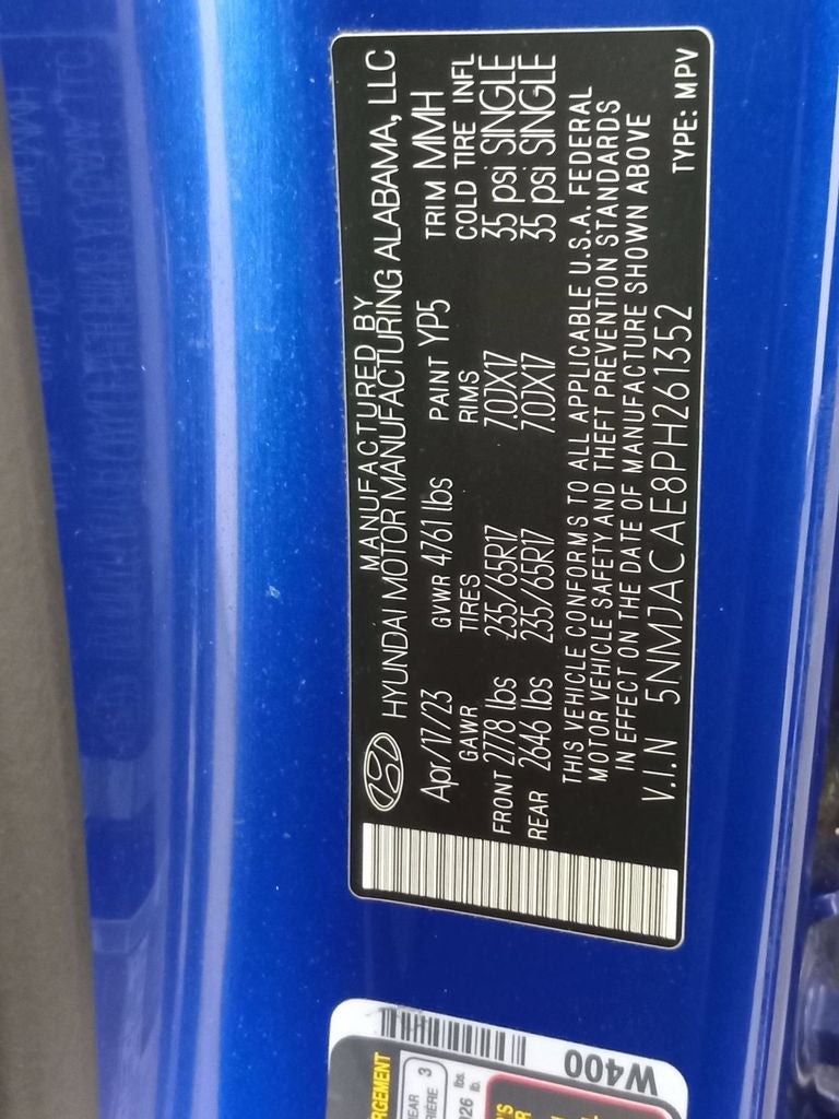 2023 Hyundai Tucson SE