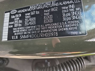 2024 Hyundai Santa Fe Limited