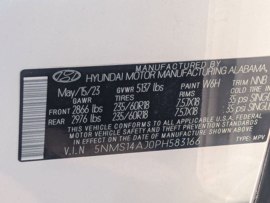 2023 Hyundai Santa Fe SE
