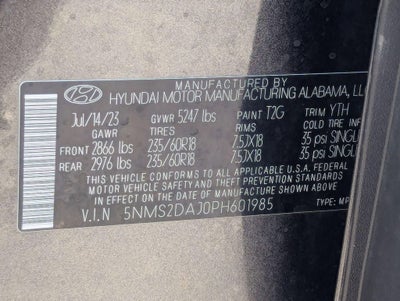 2023 Hyundai Santa Fe SEL
