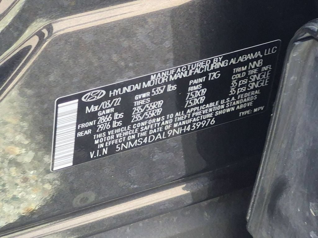2022 Hyundai Santa Fe Limited