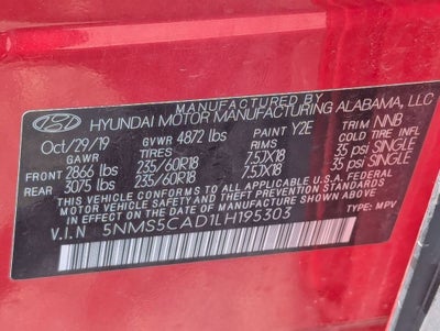 2020 Hyundai Santa Fe Limited
