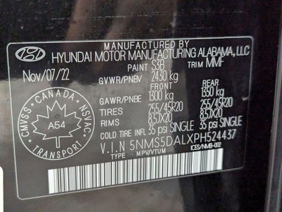 2023 Hyundai Santa Fe Calligraphy