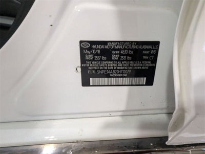 2018 Hyundai Sonata Limited+